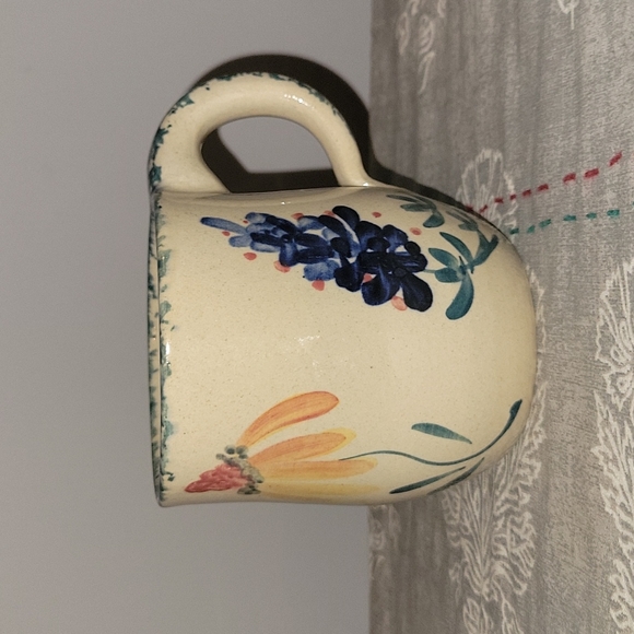 Other - Yesteryears Pottery Marshall TX Floral Mug | Artist Stamped